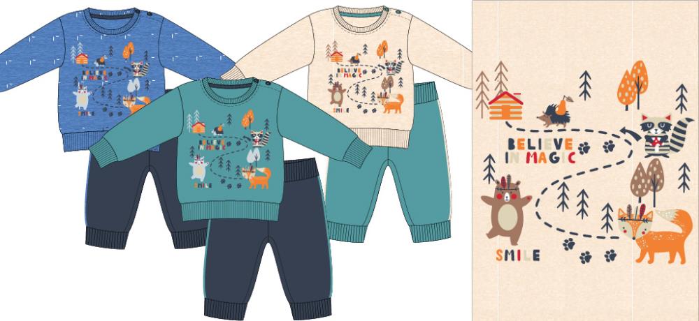 Комплект яс (джемпер, брюки) (АРТ. CWB 9867)