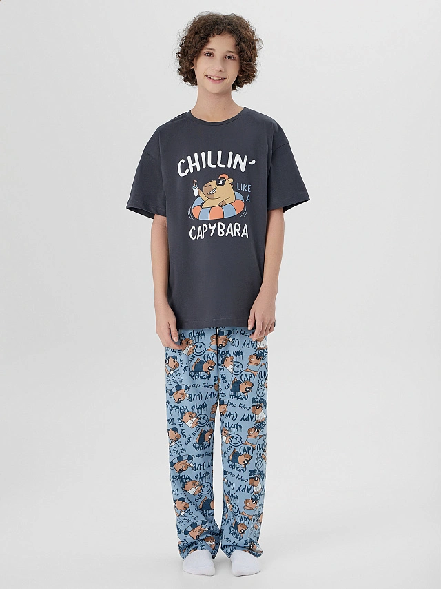 Комплект мал (джемпер, брюки) (АРТ. 563337)