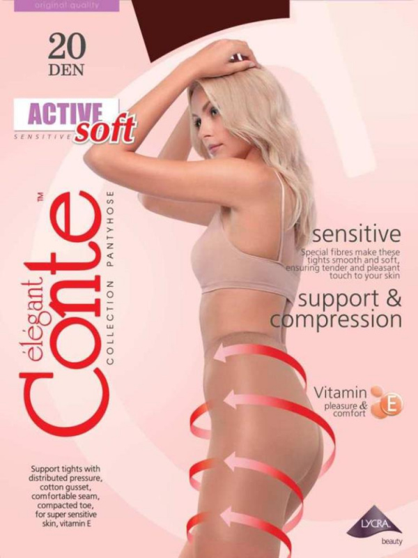 Колготки жен.   ACTIVE SOFT 20 (АРТ. 14С-71СП)