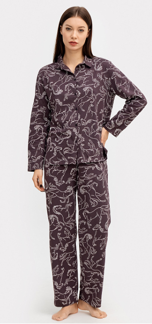 Комплект жен (БЛУЗКА, БРЮКИ) (АРТ. 592462)