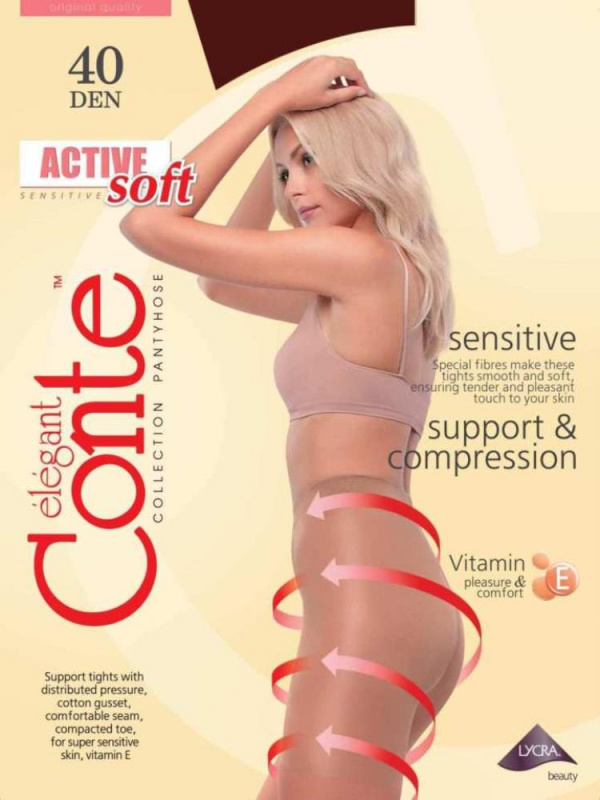 Колготки жен.   ACTIVE SOFT 40 (АРТ. 14С-70СП)