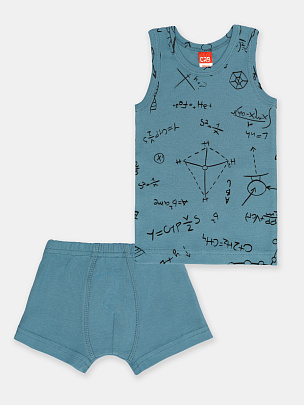 Комплект мал (майка, трусы-боксеры) (АРТ. CSKB 30037)