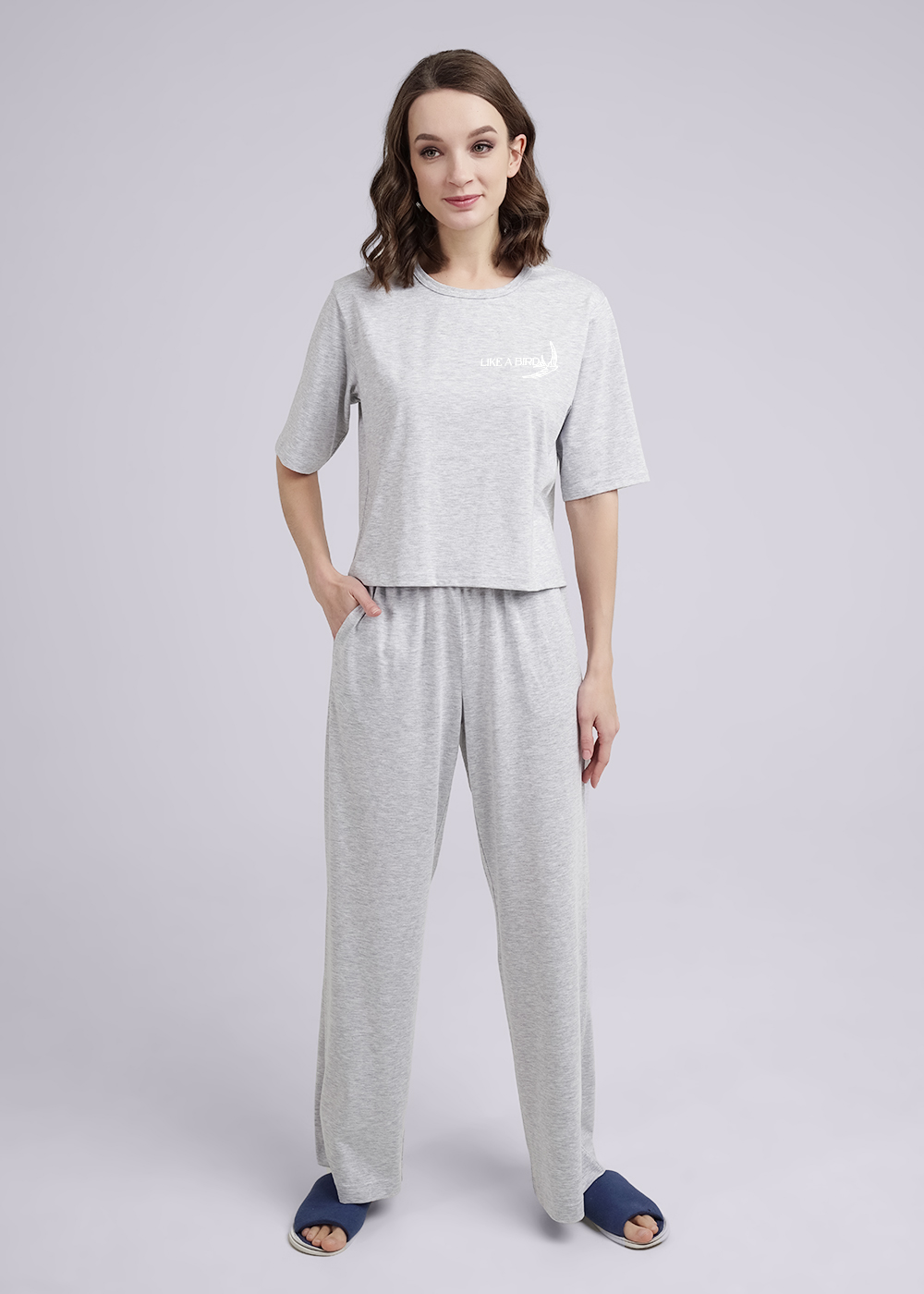 Пижама жен (АРТ. LP14-300/1 мел)