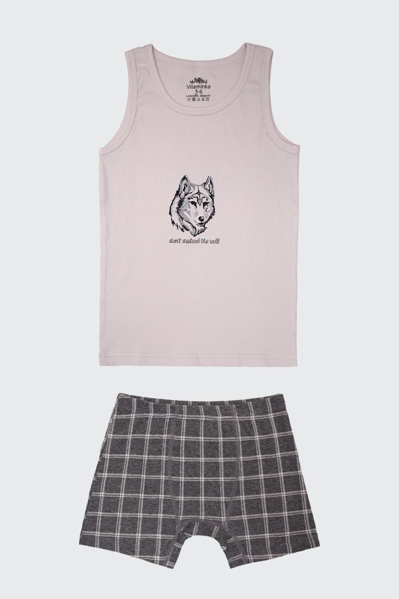 Комплект мал (майка-боксеры)  (АРТ. 2306)