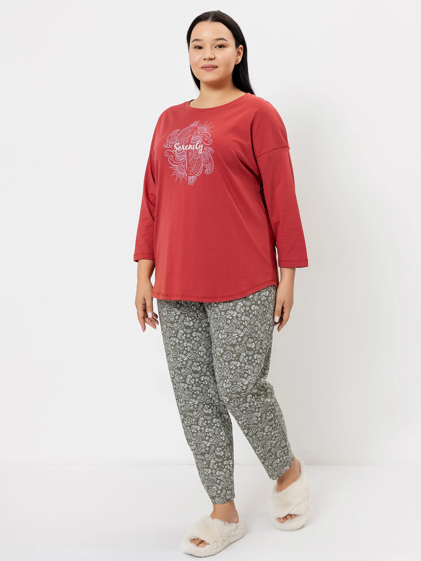 Комплект жен (джемпер+брюки) (АРТ. 592317)