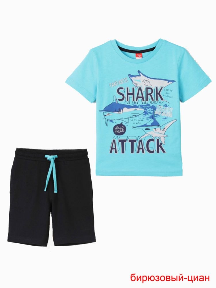 Комплект мал (футболка, шорты) (АРТ. CSKB 90012)