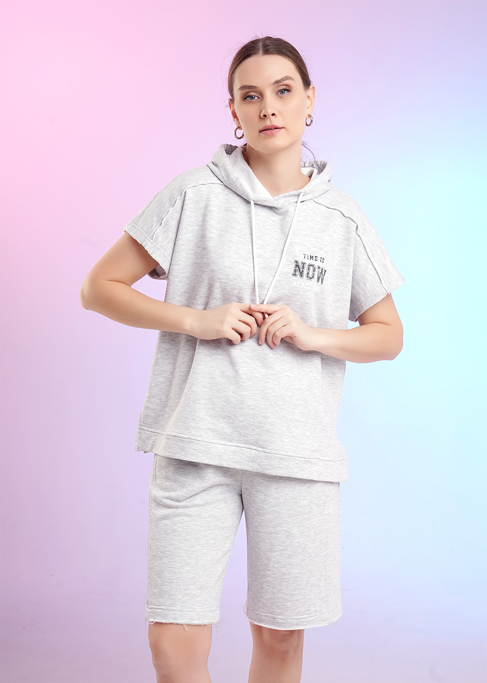 Шорты жен   (АРТ. LSH26-1229/1 мел)