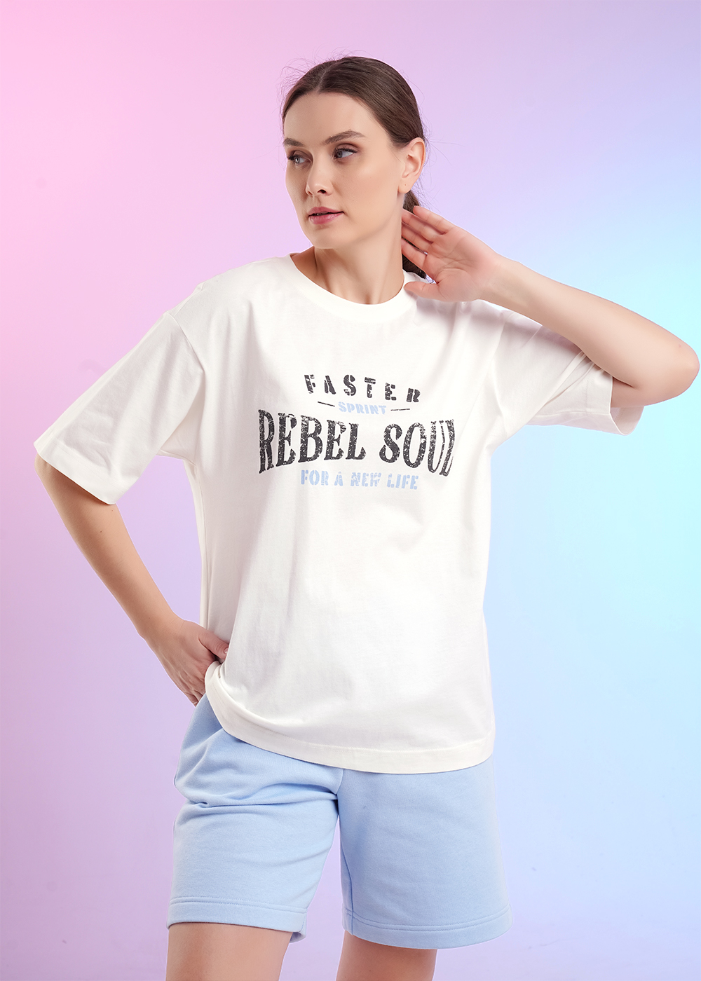 Футболка жен   (АРТ. LF26-1229/1)