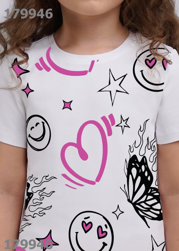 Футболка дев (АРТ. 846104/73г_п2)