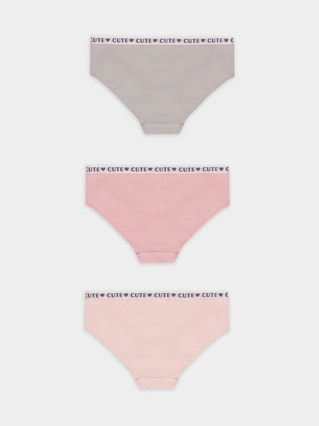 Трусы дев (1уп-3 шт)  (АРТ. 417749-3)