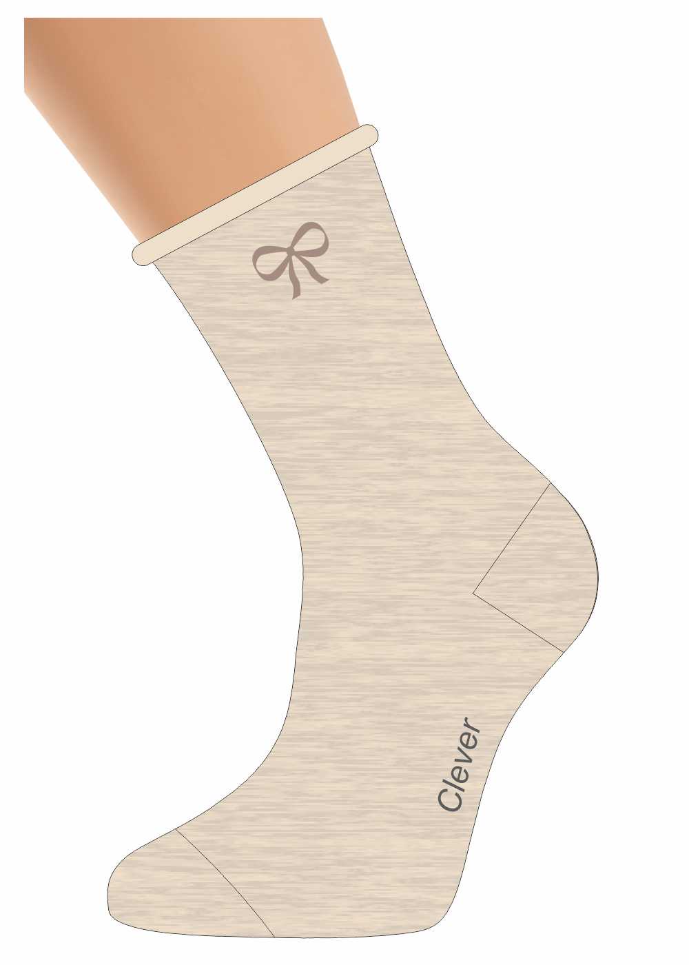 Носки жен Clever (АРТ. Д2504)
