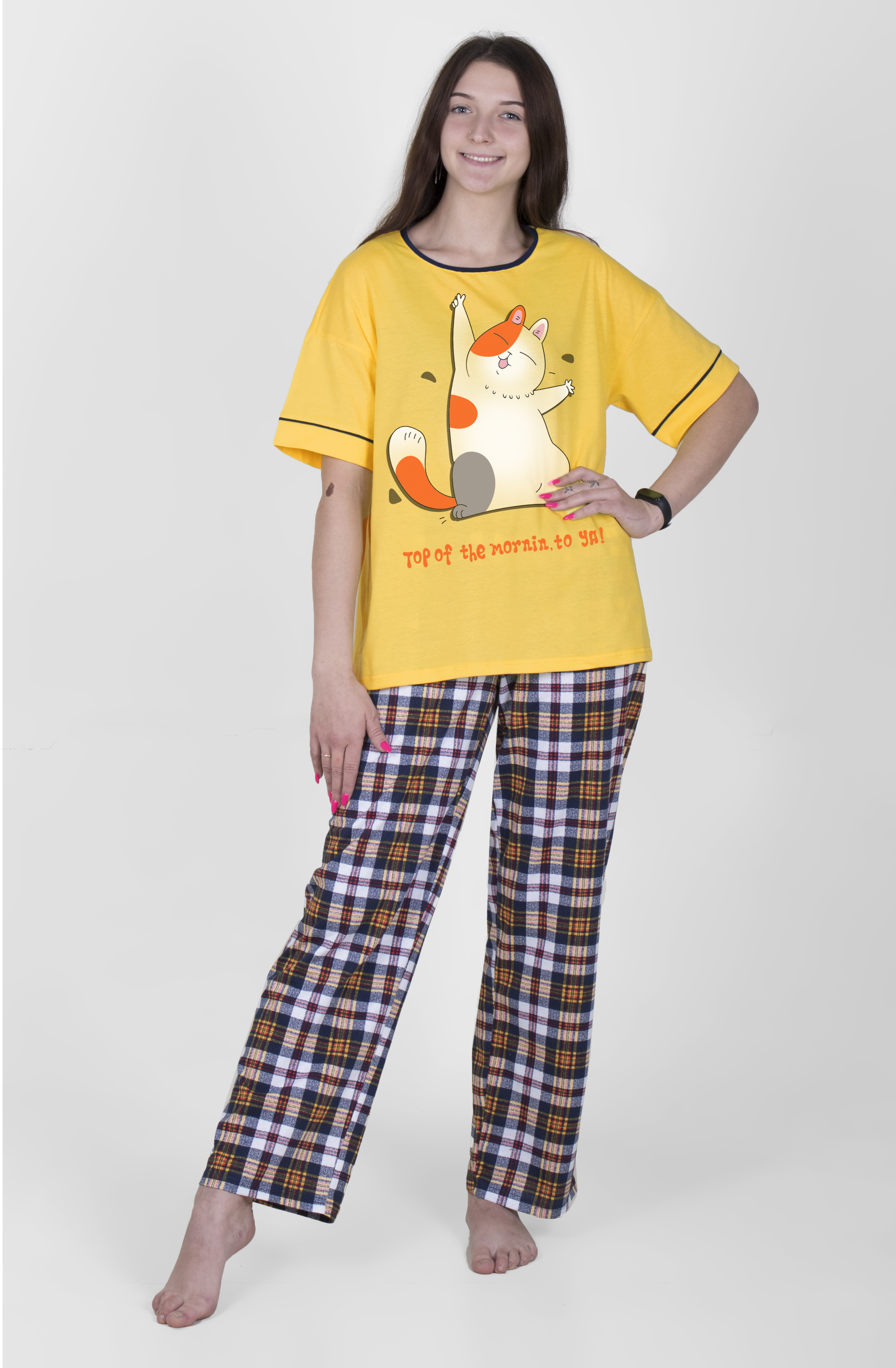 Пижама жен "Шалфей" (АРТ. П-213)