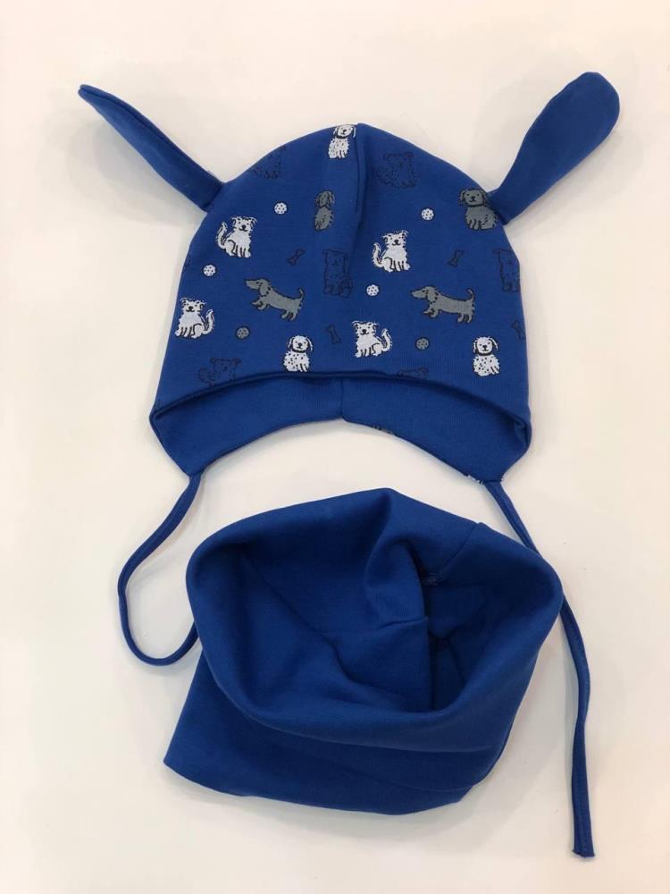 Комплект (шапка+буф) Дружок (АРТ. ТКМ21-109)