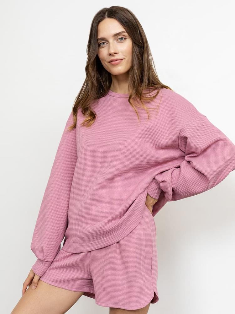 Комплект жен (джемпер+шорты) (АРТ. 592409)