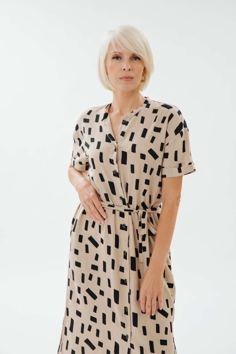 Платье-рубашка жен (АРТ. 439)