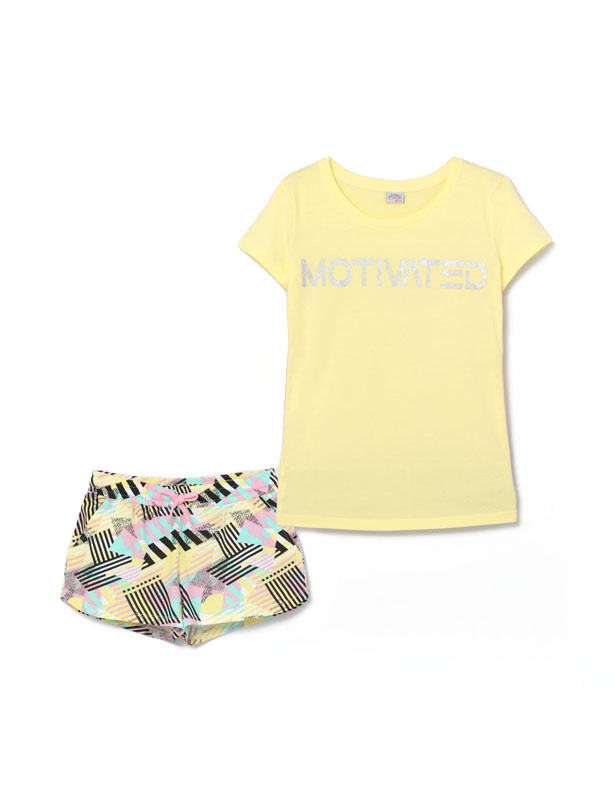 Комплект жен(футболка, шорты) Family Colors (АРТ. FSXW 90004-30)