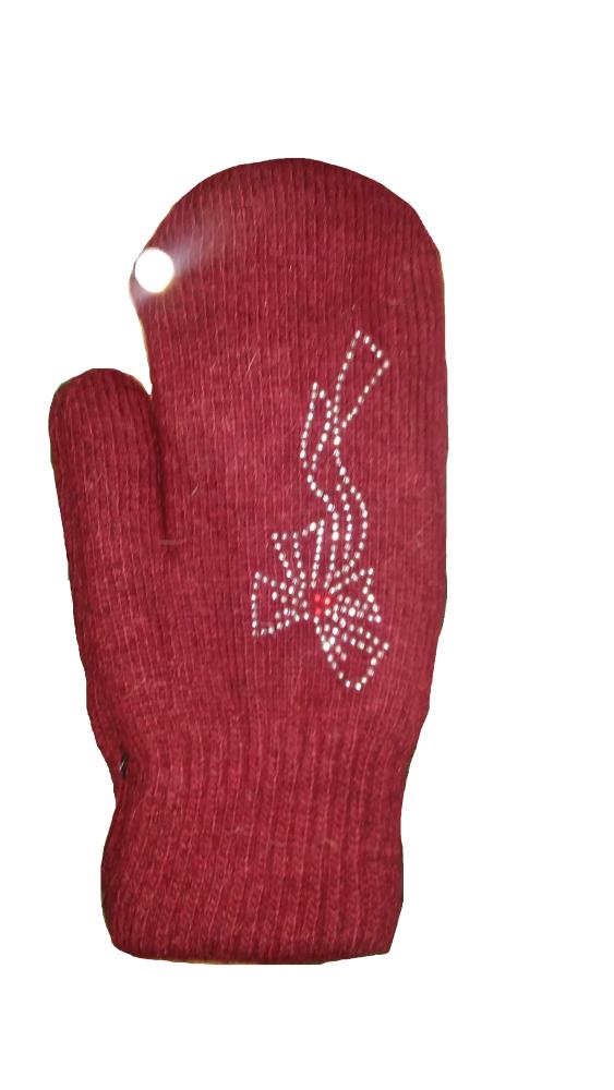 Варежки женские ангора (АРТ. Варежки женские ангора Ми)