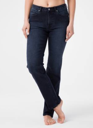 Брюки джинсовые жен Straight (АРТ. CON-156)