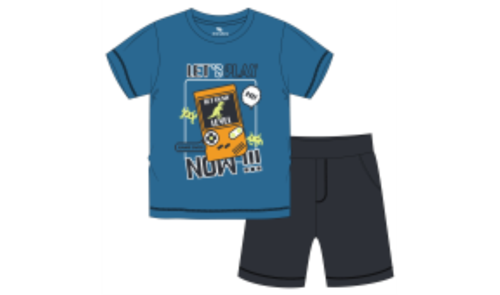 Комплект мал (футболка, шорты) (АРТ. CWKB 90147)