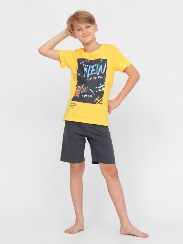 Комплект мал (футболка, шорты) (АРТ. CSJB 50090)