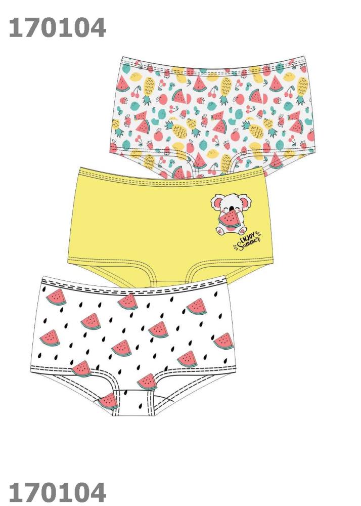 Трусы дев (упак-3 шт) (АРТ. GSH5588)