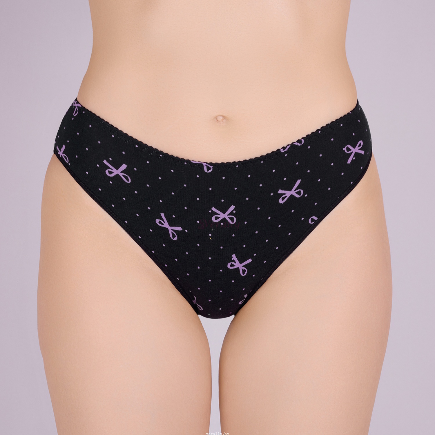 Трусы жен (АРТ. 101-8 лиловый бант)