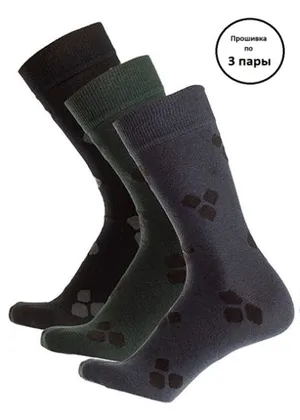 Носки муж (упак-3шт) (АРТ. PN-192)