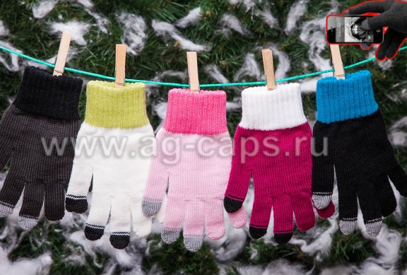 Перчатки с тачскрином дет (АРТ. PAZUR)