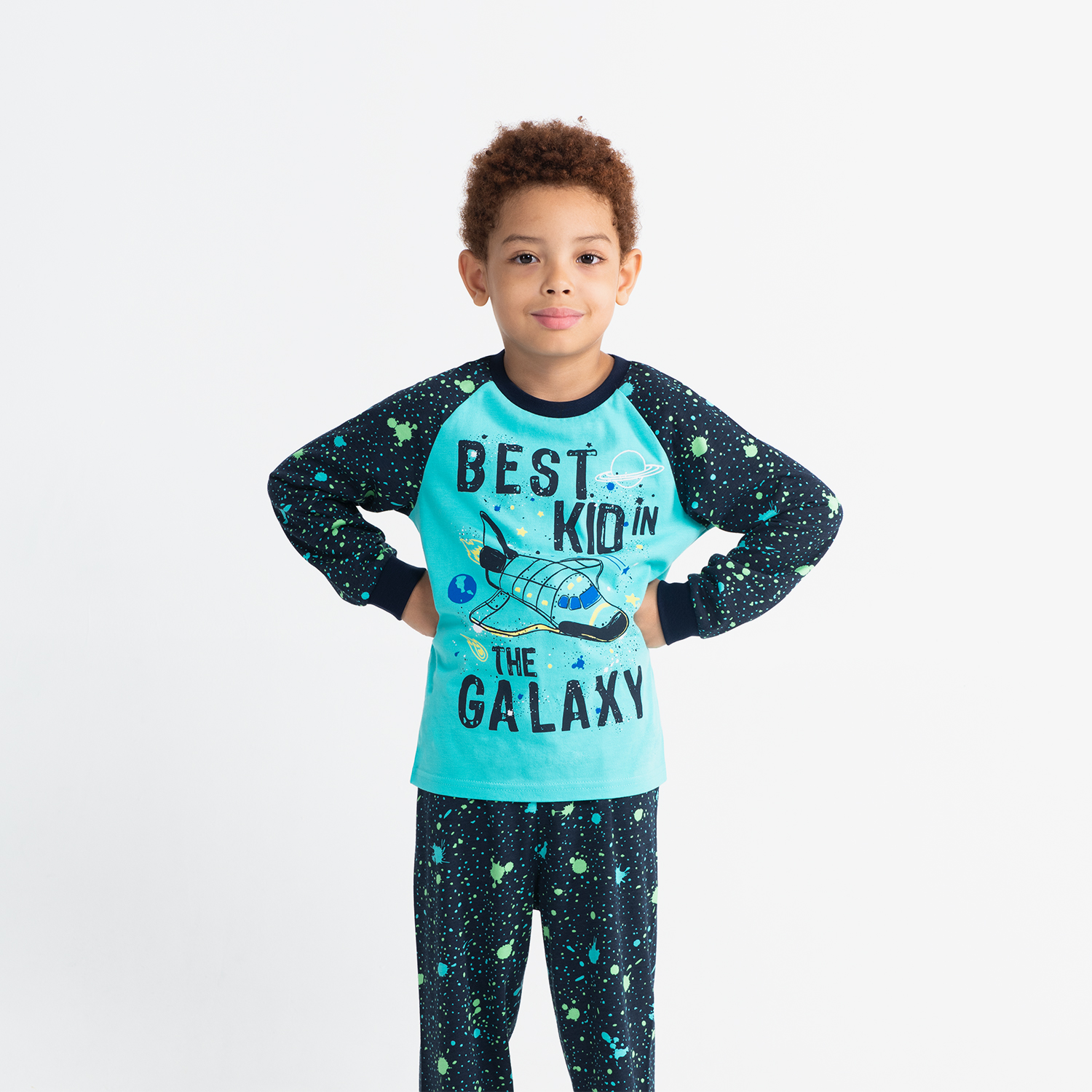 Комплект мал (джемпер, брюки) (АРТ. CSBB 50019)