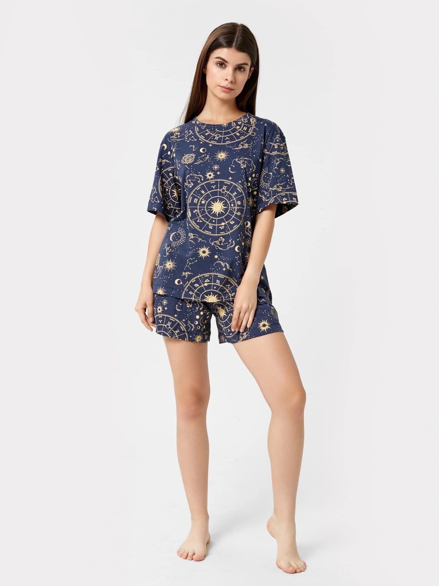 Комплект жен(футболка+шорты) (АРТ. 592389-2)