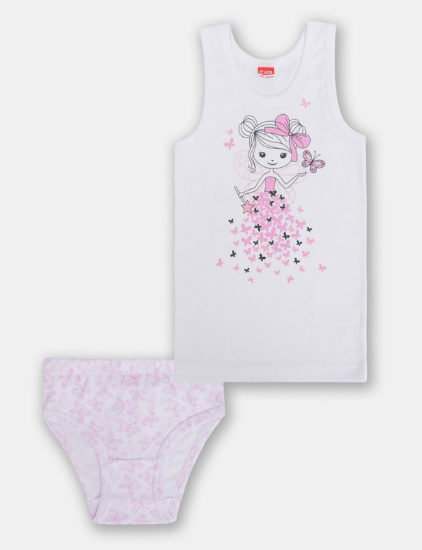 Комплект  дев  (майка, трусы) (АРТ. CWMG 30022)