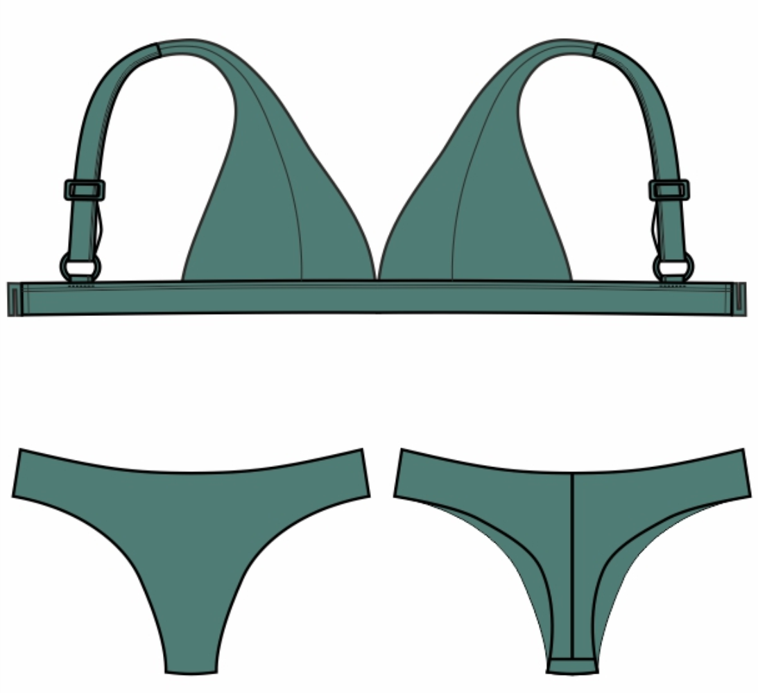 Купальный костюм жен (АРТ. 702244)