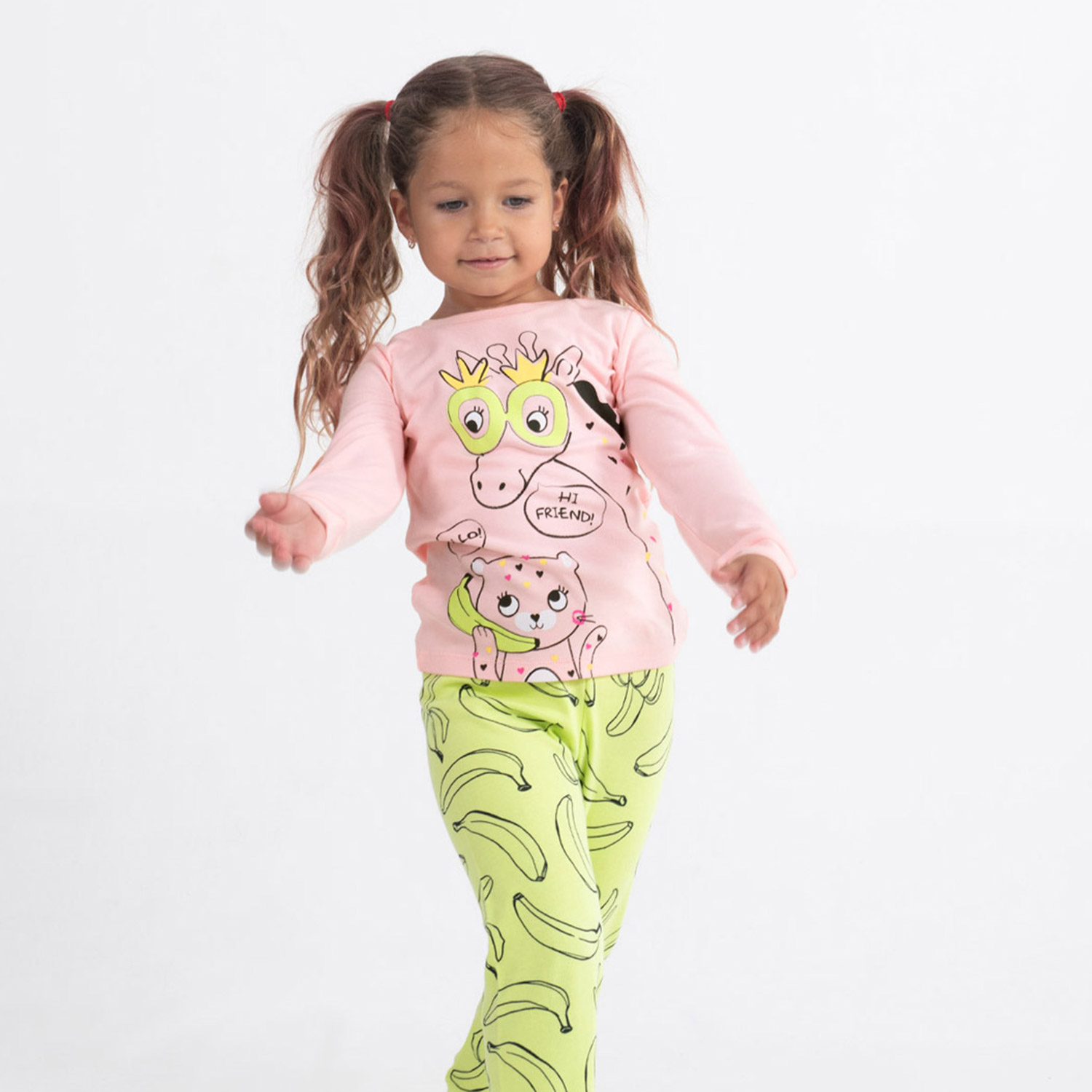 Комплект для девочки (джемпер, брюки) (АРТ. CSKG 50038)