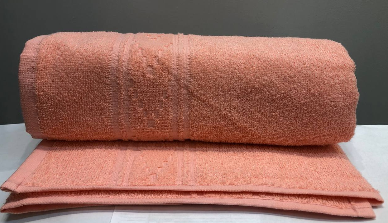 Полотенце махровое 95*150 (уп 1/5) (АРТ. Волна 95*150)