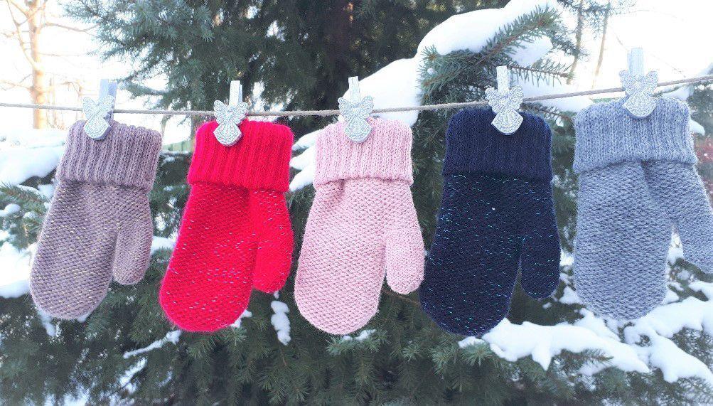 Варежки дет одинарные (АРТ. PRONTO)