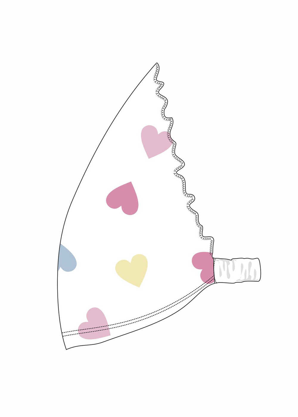 Повязка дет "Косынка" (АРТ. 566201/1кп)