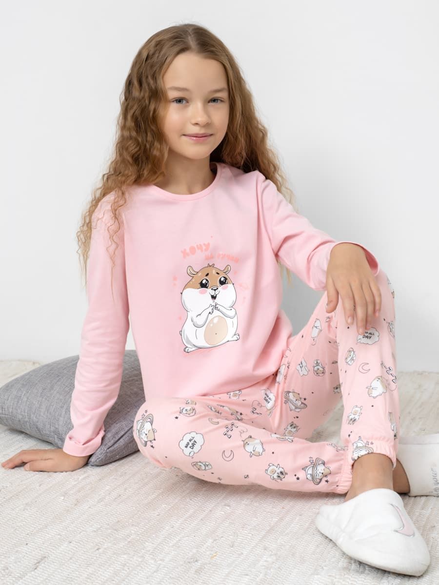 Комплект дев (джемпер, брюки) (АРТ. 567726)