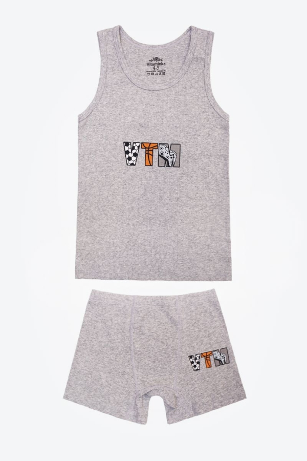 Комплект мал (майка-боксеры)  (АРТ. 2014)