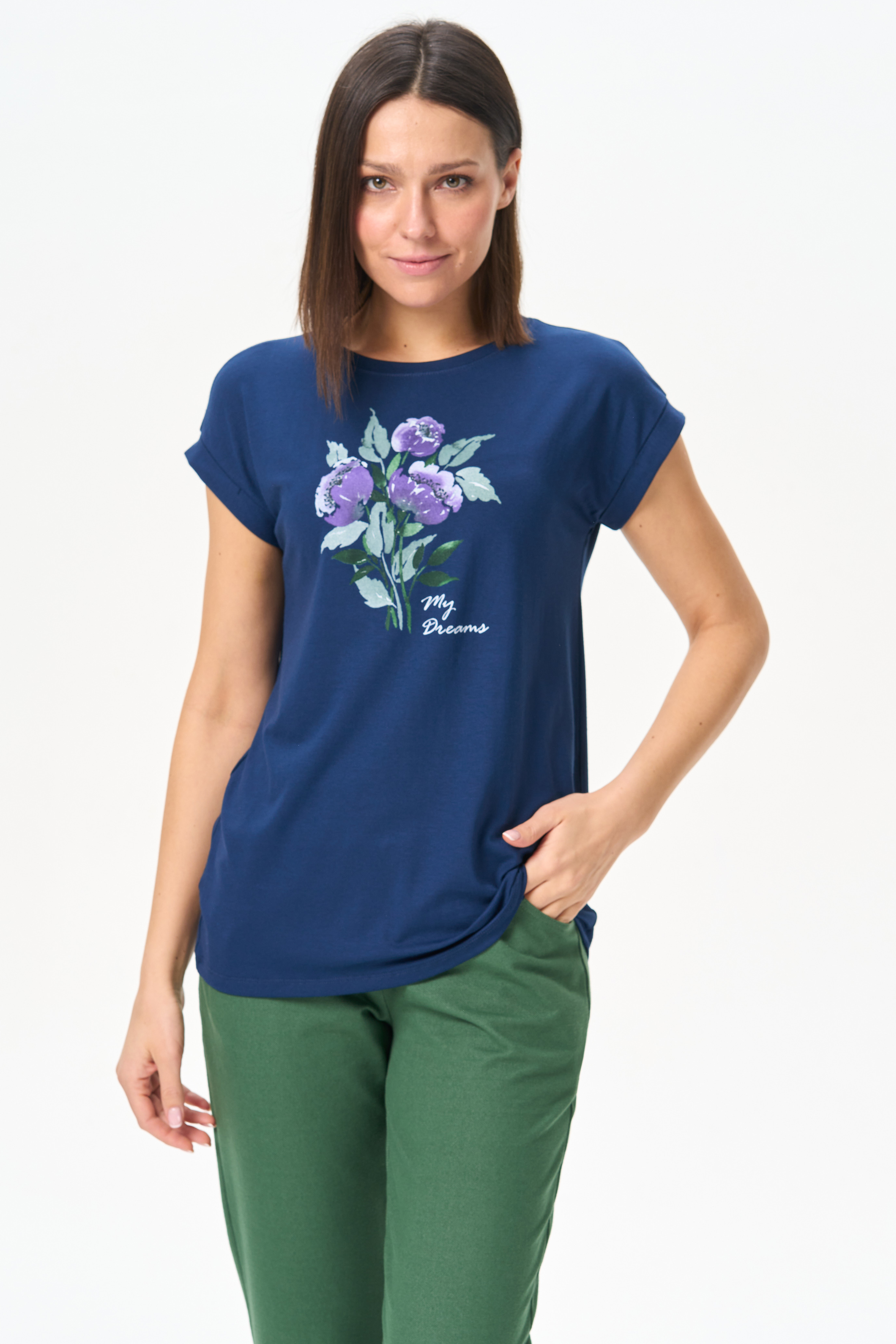 Футболка жен (АРТ. L9410-F58)