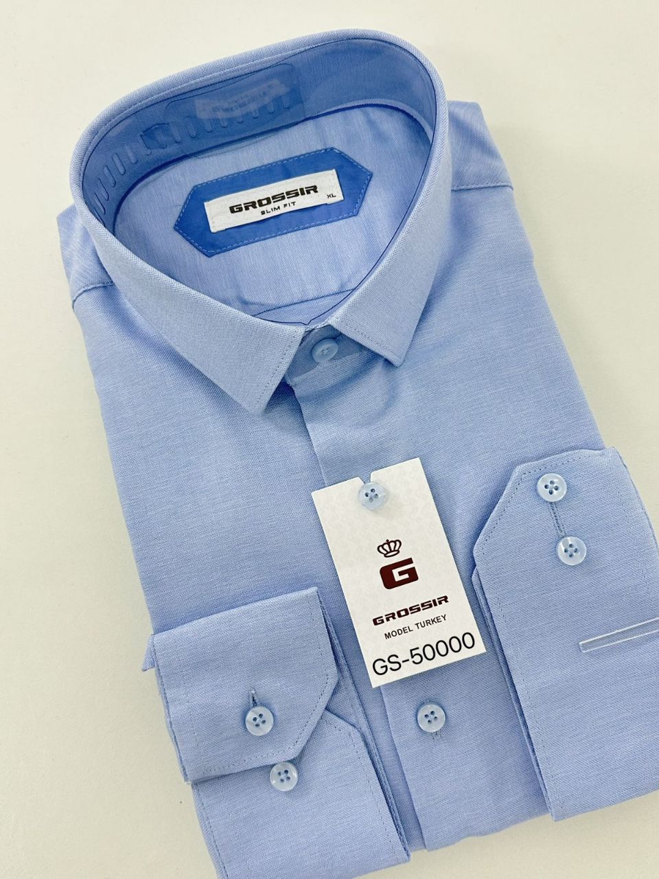 Рубашка муж Slim Fit  NON IRON (АРТ. GS-50000)