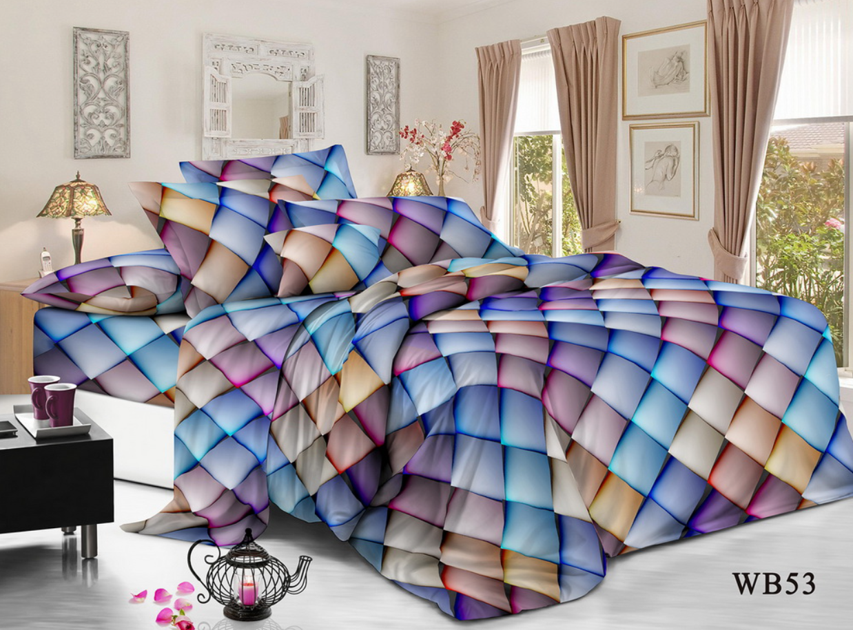 КПБ 2 х сп поплин (АРТ. WB53)