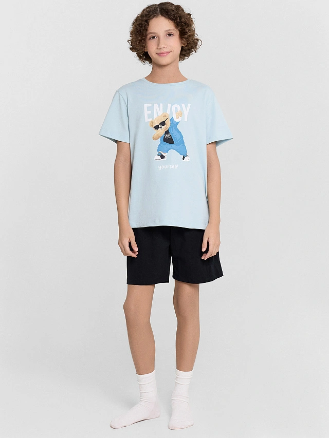 Комплект мал (футболка+шорты) (АРТ. 563318)