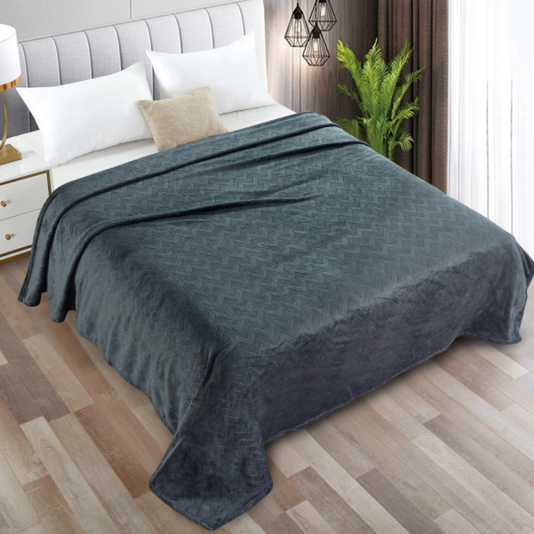 Покрывало 1,5 велсофт Жаккард (АРТ. ФЖ-601V)