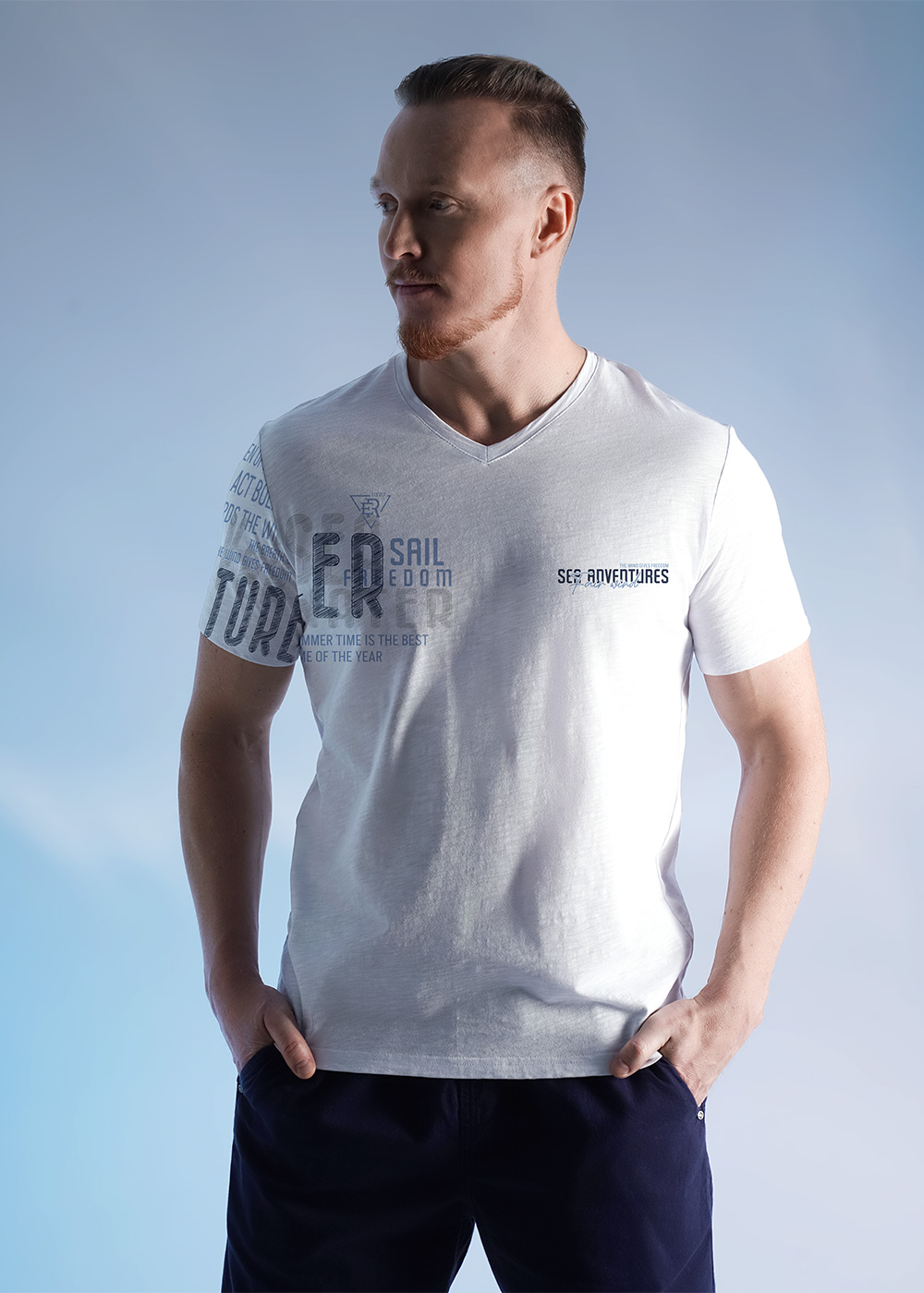 Футболка муж Clever (АРТ. 552552/31о_п)
