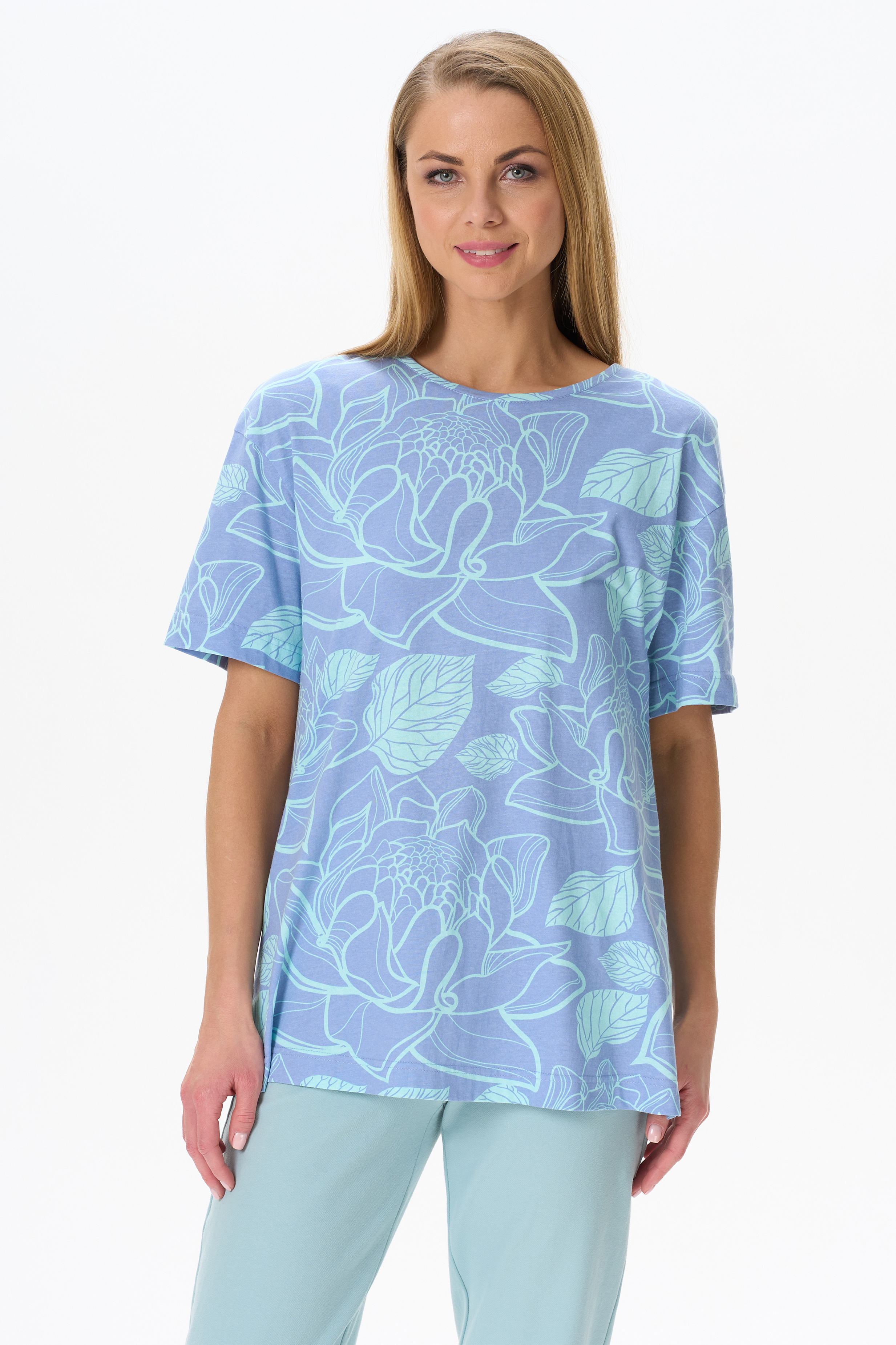 Футболка жен (АРТ. K0071-P69.3S11)