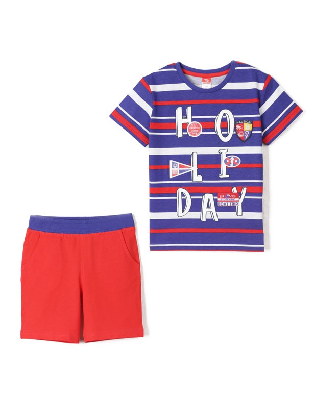 Комплект мал (футболка, шорты) (АРТ. CSKB 90020)