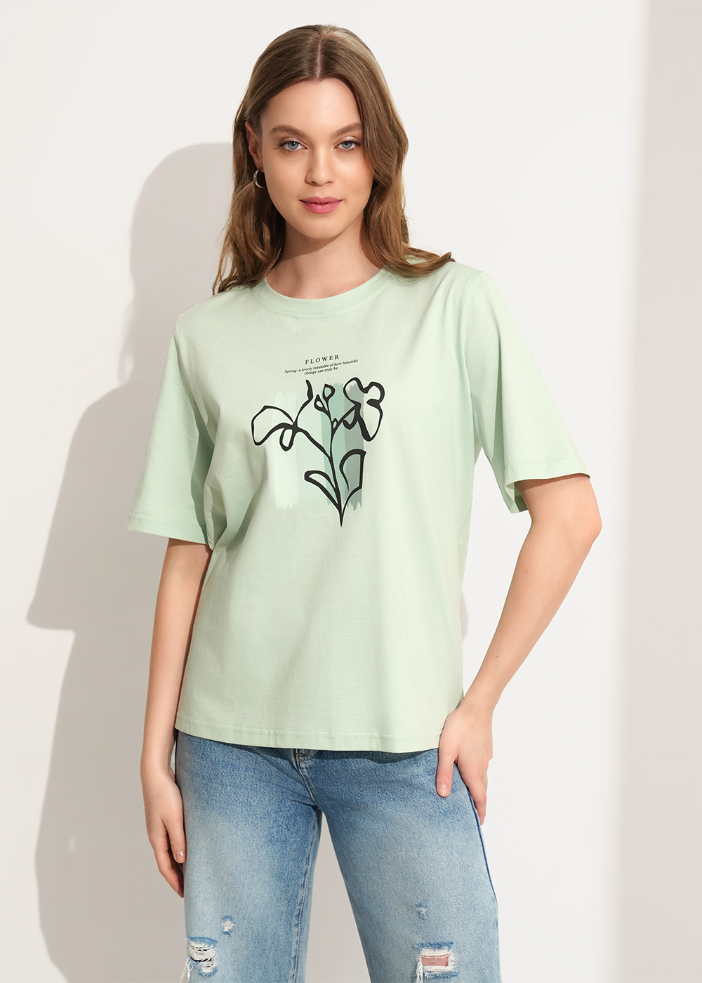 Футболка жен   (АРТ. 266927кд_п1)