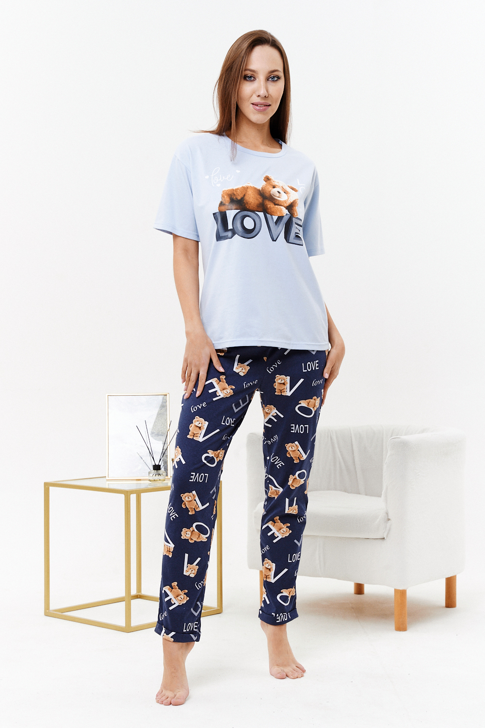 Пижама жен (АРТ. 27038)