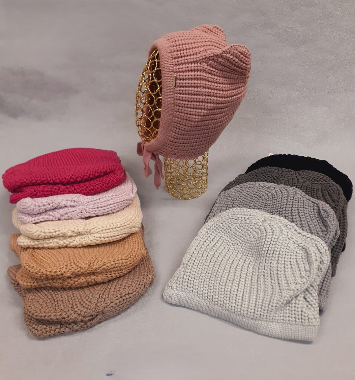 Шапка-чепчик флис Силия   (АРТ. V3099)