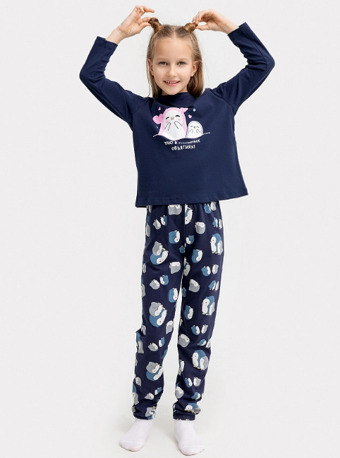 Комплект дев (джемпер, брюки) (АРТ. 567740)